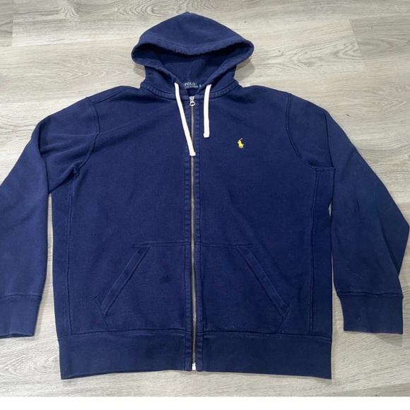 Polo Ralph Lauren zip up fleece jacket size large - Picture 3 of 8